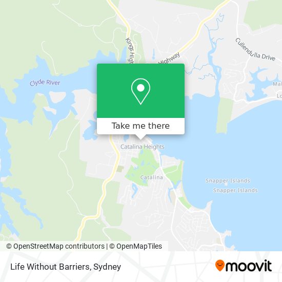 Life Without Barriers map