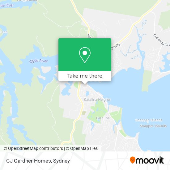 GJ Gardner Homes map