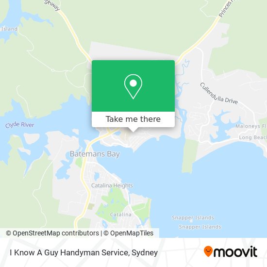 I Know A Guy Handyman Service map