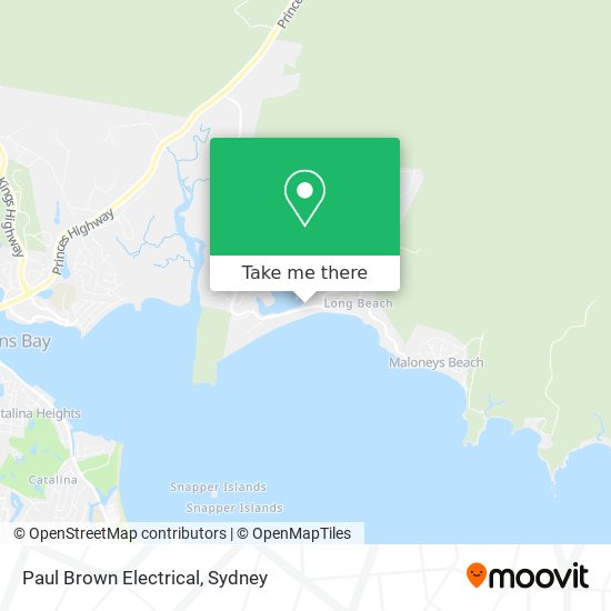 Paul Brown Electrical map