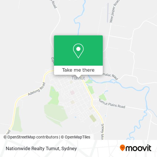 Nationwide Realty Tumut map