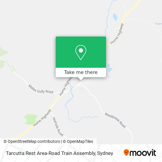 Tarcutta Rest Area-Road Train Assembly map