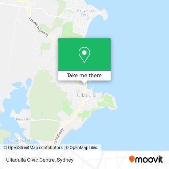 Ulladulla Civic Centre map