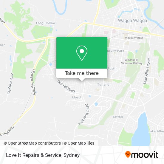 Love It Repairs & Service map