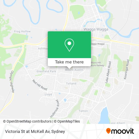 Victoria St at McKell Av map