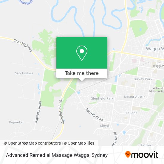 Mapa Advanced Remedial Massage Wagga