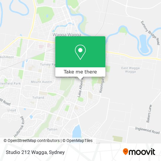 Mapa Studio 212 Wagga