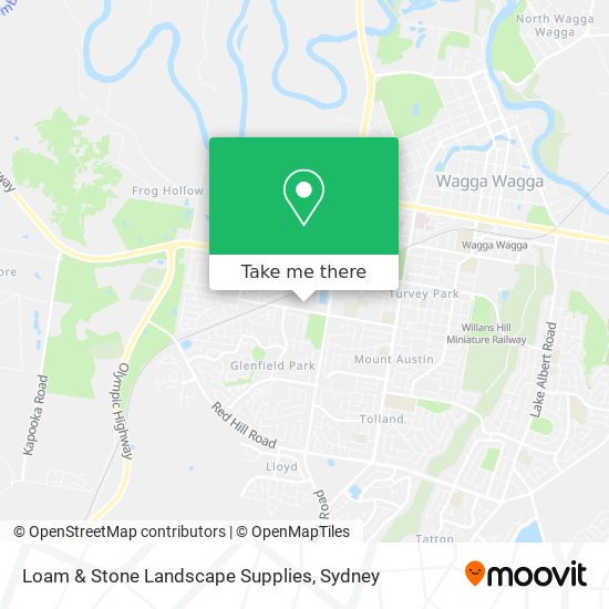 Mapa Loam & Stone Landscape Supplies