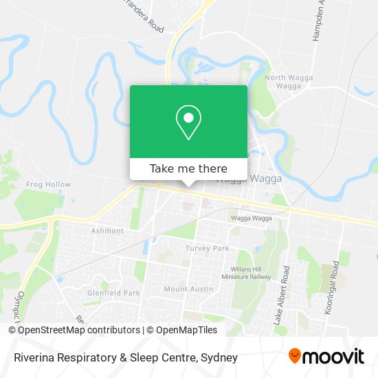 Riverina Respiratory & Sleep Centre map