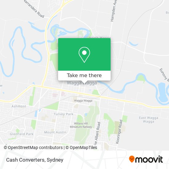 Cash Converters map