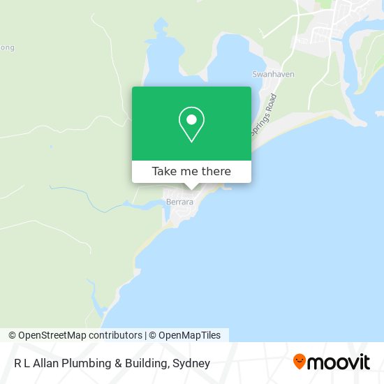 Mapa R L Allan Plumbing & Building