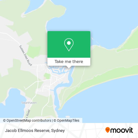 Jacob Ellmoos Reserve map