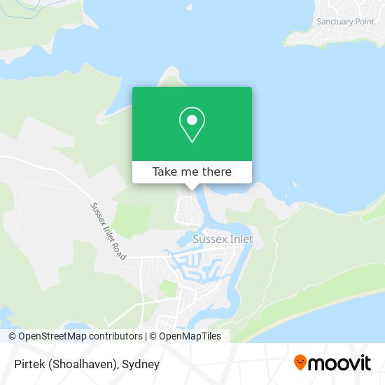 Pirtek (Shoalhaven) map