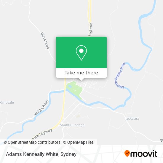 Adams Kenneally White map