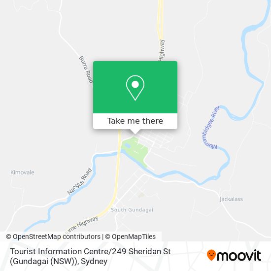 Tourist Information Centre / 249 Sheridan St (Gundagai (NSW)) map