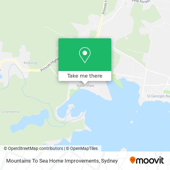 Mapa Mountains To Sea Home Improvements