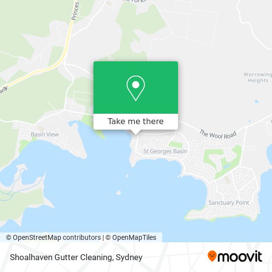 Mapa Shoalhaven Gutter Cleaning