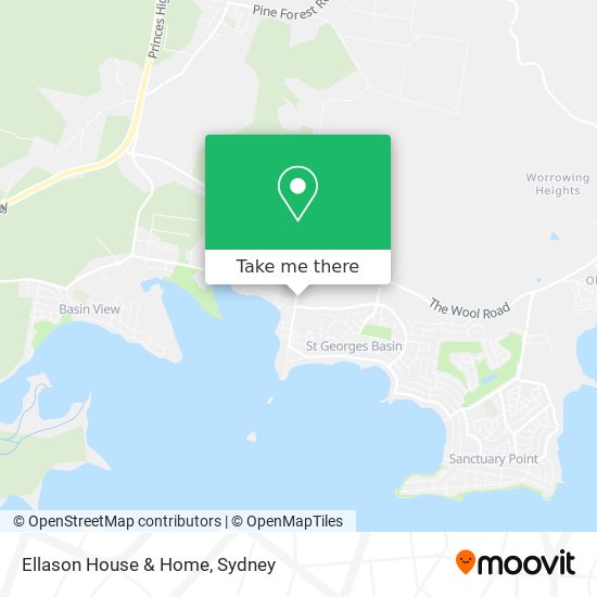 Ellason House & Home map