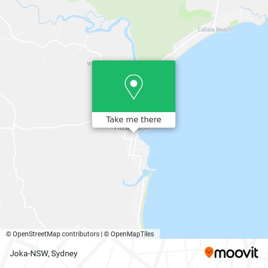 Mapa Joka-NSW