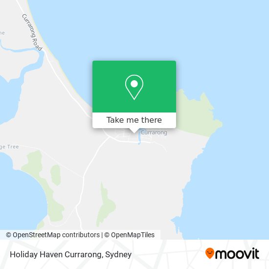 Mapa Holiday Haven Currarong