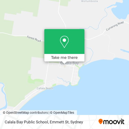 Calala Bay Public School, Emmett St map