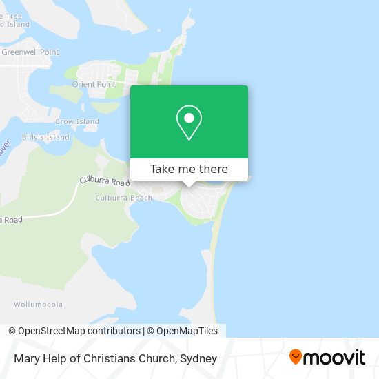 Mary Help of Christians Church map