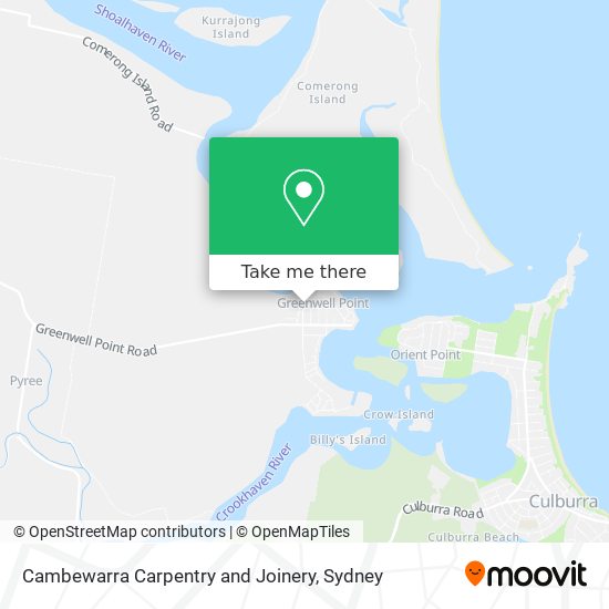 Cambewarra Carpentry and Joinery map
