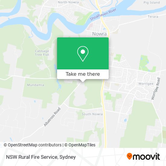 NSW Rural Fire Service map