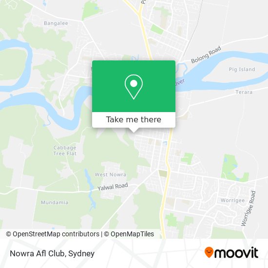 Mapa Nowra Afl Club