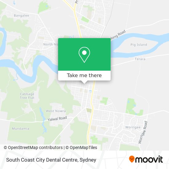 South Coast City Dental Centre map