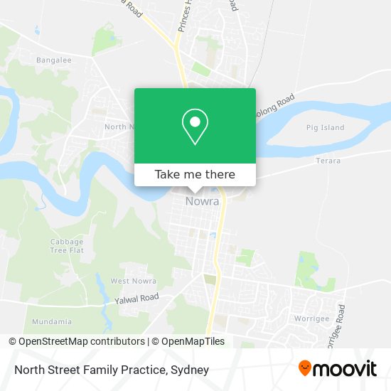 Mapa North Street Family Practice