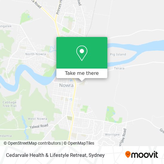 Cedarvale Health & Lifestyle Retreat map