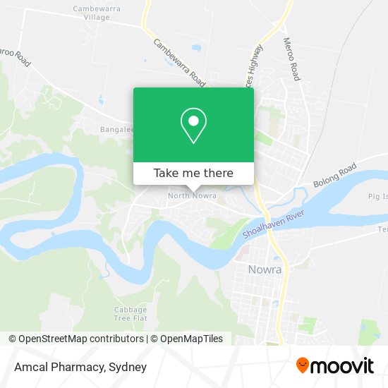 Amcal Pharmacy map