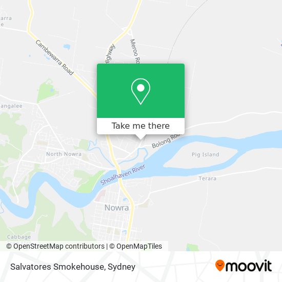 Mapa Salvatores Smokehouse