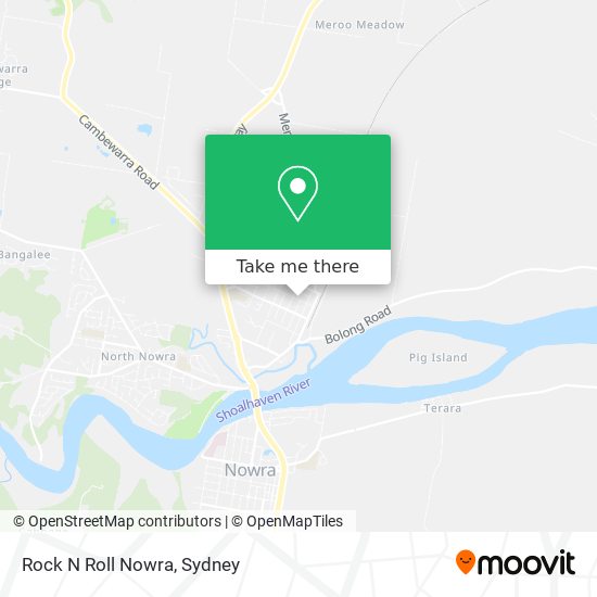 Rock N Roll Nowra map