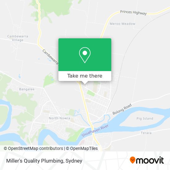 Mapa Miller's Quality Plumbing