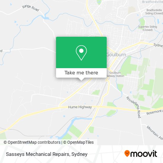 Mapa Sasseys Mechanical Repairs