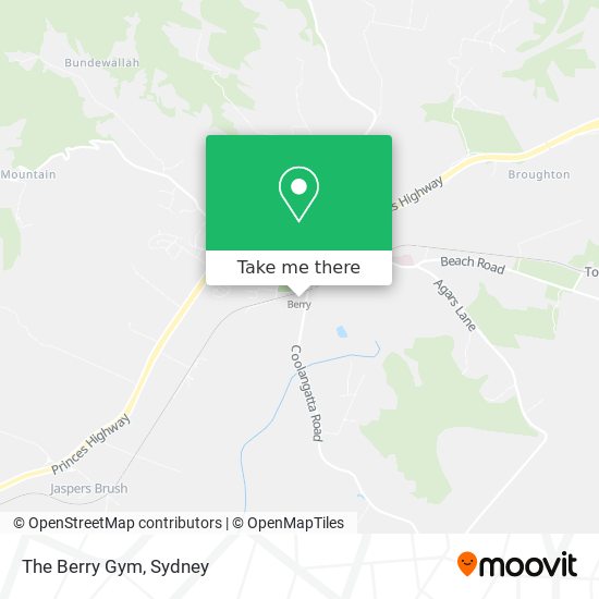 The Berry Gym map