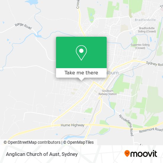 Anglican Church of Aust map