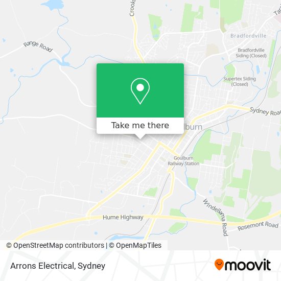 Mapa Arrons Electrical