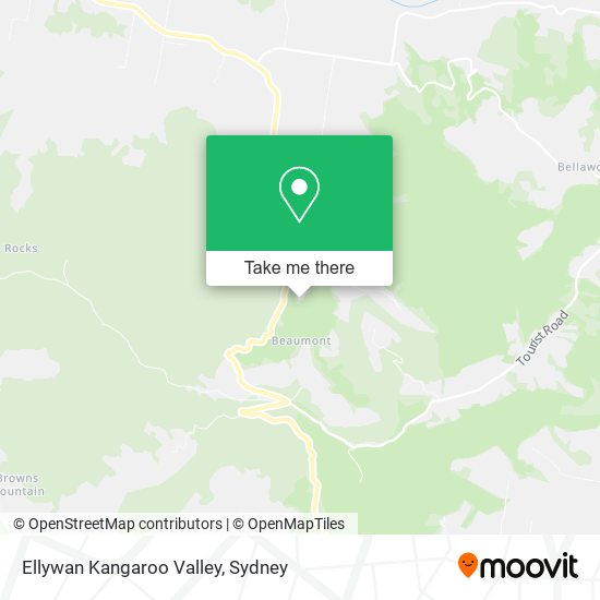 Ellywan Kangaroo Valley map