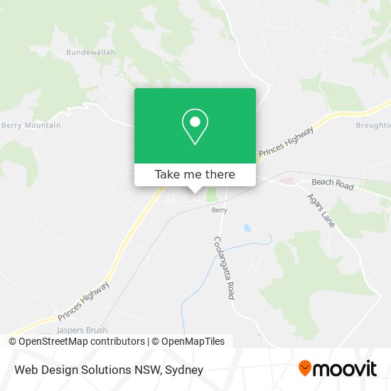Web Design Solutions NSW map