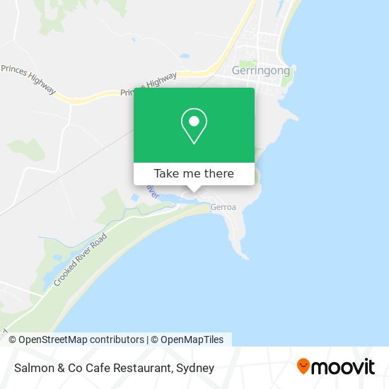 Salmon & Co Cafe Restaurant map