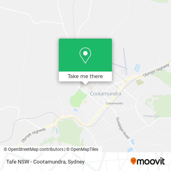 Tafe NSW - Cootamundra map