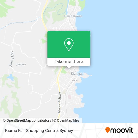 Kiama Fair Shopping Centre map