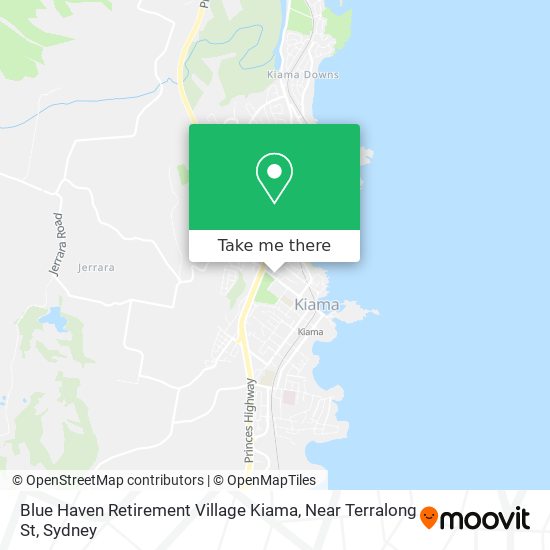 Blue Haven Retirement Village Kiama, Near Terralong St map