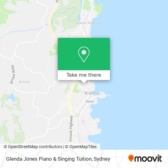 Glenda Jones Piano & Singing Tuition map