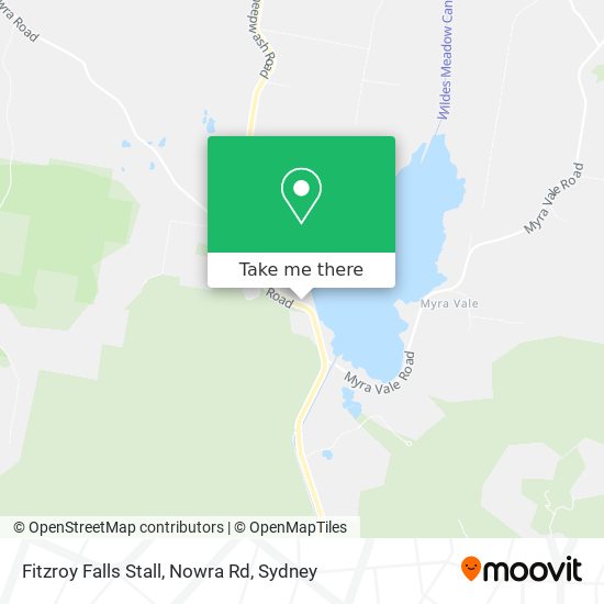 Fitzroy Falls Stall, Nowra Rd map