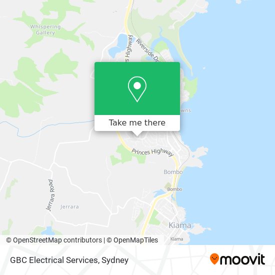 GBC Electrical Services map