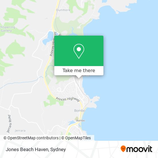 Mapa Jones Beach Haven